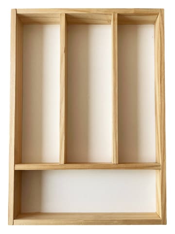 SCALPERS Home Besteckkasten in Hellbraun - (L)35 x (B)25 cm