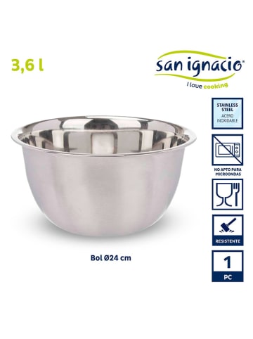 San ignacio Edelstahl-Rührschüssel - Ø 24 cm