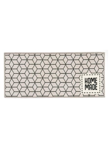 San ignacio Indoortapijt crème/zwart - (L)90 x (B)40 cm