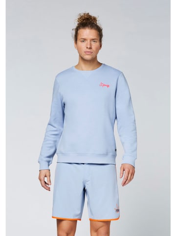 Chiemsee Bluza w kolorze błękitnym