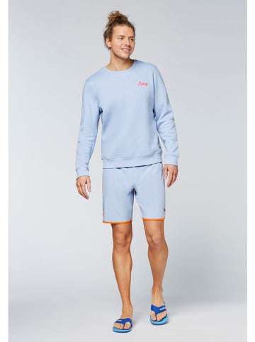 Chiemsee Bluza w kolorze błękitnym