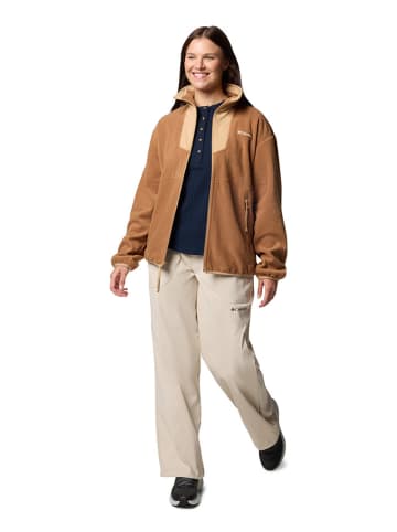 Columbia Fleecejacke "Sequoia Grove" in Hellbraun/ Beige