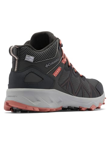 Columbia Trekkingboots "Peakfreak II Mid Outdry" in Anthrazit/ Rosa/ Orange