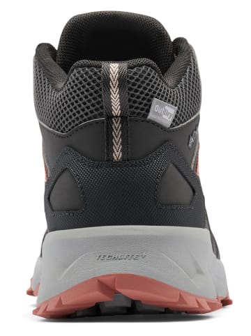 Columbia Trekkingboots "Peakfreak II Mid Outdry" in Anthrazit/ Rosa/ Orange