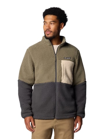 Columbia Fleecejacke "Mountainside" in Beige/ Grau