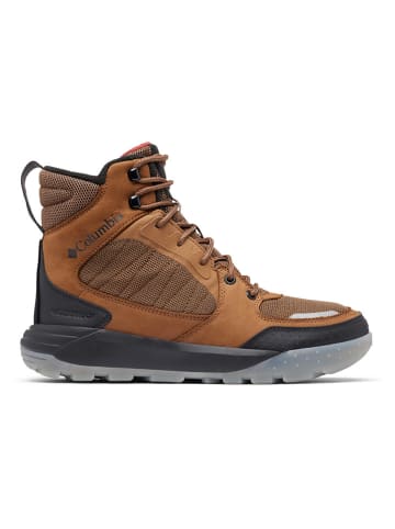 Columbia Leder-Boots "Portlander Boots Omni-Heat Infinity" in Hellbraun/ Anthrazit