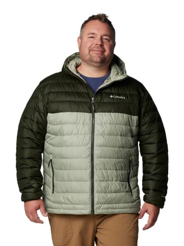 Columbia Kurtka zimowa "Powder Lite II" w kolorze oliwkowo-zielonym