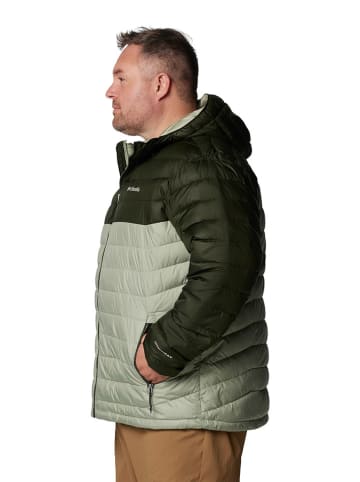 Columbia Kurtka zimowa "Powder Lite II" w kolorze oliwkowo-zielonym