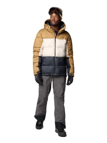 Columbia Winterjas "Slope Style" beige/crème/antraciet
