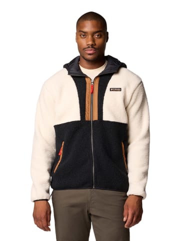 Columbia Fleecejacke "Backbowl II Remastered" in Beige/ Schwarz/ Hellbraun