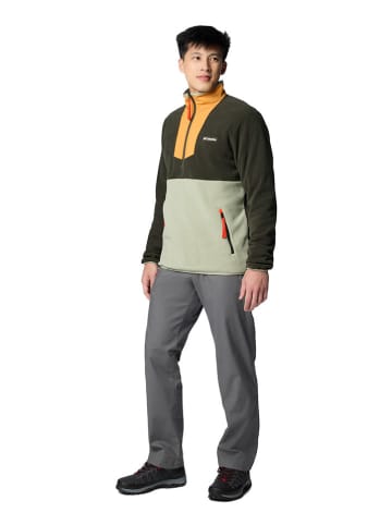 Columbia Bluza polarowa "Sequoia Grove" w kolorze oliwkowo-zielono-żółtym