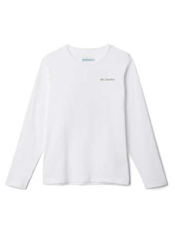 Columbia Longsleeve "Dobson Pass" in Weiß/ Bunt