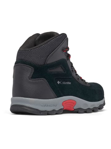 Columbia Leren boots "Youth Newton Ridge Amped" zwart/rood
