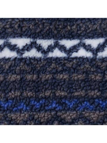 Columbia Fleecepullover "Helvetia II" in Grau/ Blau/ Weiß