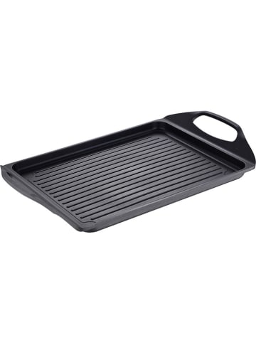 Masterpro Grillplatte in Schwarz - (B)34 x (H)26 cm