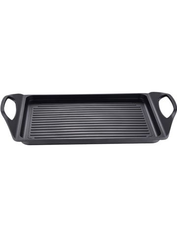 Masterpro Grillplatte in Schwarz - (B)34 x (H)26 cm