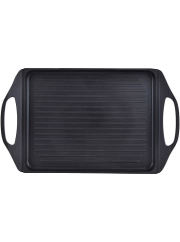 Masterpro Grillplatte in Schwarz - (B)34 x (H)26 cm