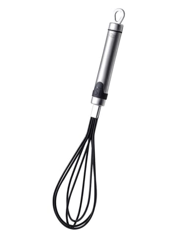 Bergner Schneebesen "Expert" in Silber/ Schwarz - (L)25 cm
