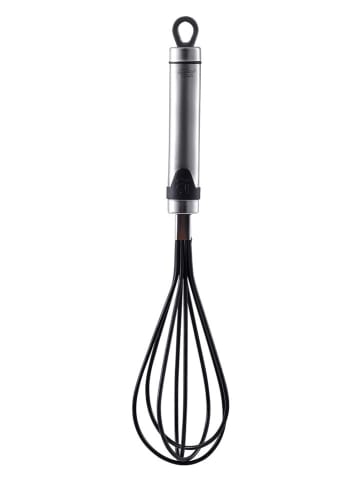 Bergner Schneebesen "Expert" in Silber/ Schwarz - (L)25 cm
