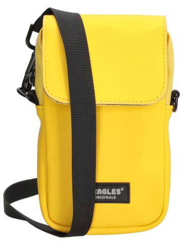Beagles Handytasche in Gelb - (B)10 x (H)17 x (T)2 cm