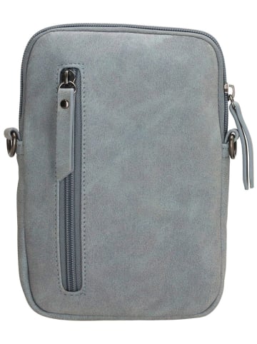Beagles Handytasche "Malaga" in Hellblau - (B)12,5 x (H)19,5 x (T)2,5 cm
