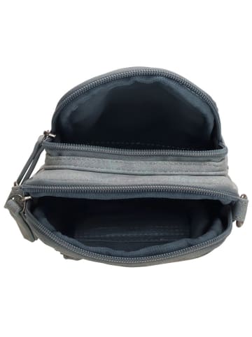 Beagles Handytasche "Malaga" in Hellblau - (B)12,5 x (H)19,5 x (T)2,5 cm