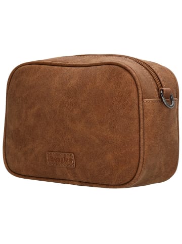 Beagles Schoudertas "Malaga" lichtbruin - (B)18,5 x (H)12 x (D)4,5 cm