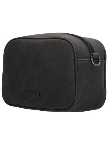 Beagles Umhängetasche "Malaga" in Schwarz - (B)18,5 x (H)12 x (T)4,5 cm