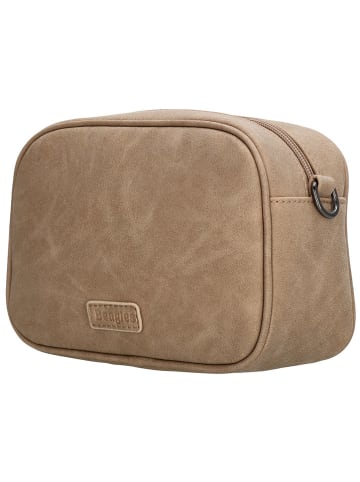 Beagles Umhängetasche "Malaga" in Beige - (B)18,5 x (H)12 x (T)4,5 cm