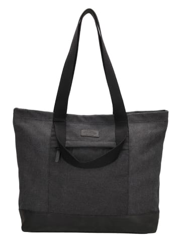 Beagles Shopper "Mount Fuji" in Schwarz - (B)47 x (H)38 x (T)14 cm