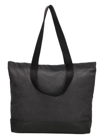 Beagles Shopper "Mount Fuji" in Schwarz - (B)47 x (H)38 x (T)14 cm