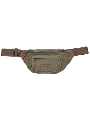 Beagles Brustbeutel "Mount Fuji" in Khaki - (B)30 x (H)14 x (T)8 cm