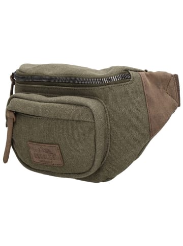 Beagles Brustbeutel "Mount Fuji" in Khaki - (B)30 x (H)14 x (T)8 cm