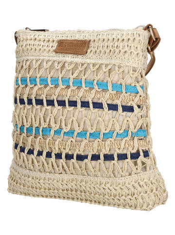 PE FLORENCE Umhängetasche "Natural life" in Beige - (B)24 x (H)25 x (T)4 cm
