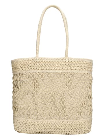 PE FLORENCE Shopper bag w kolorze beżowym - 48 x 37 x 21 cm