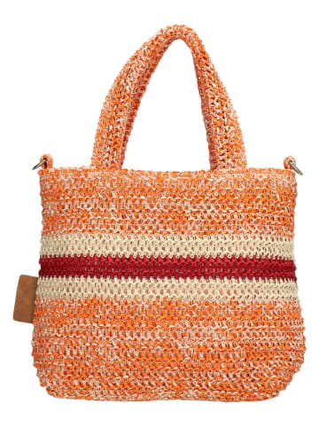 PE FLORENCE Henkeltasche in Orange - (B)27 x (H)21 x (T)9 cm