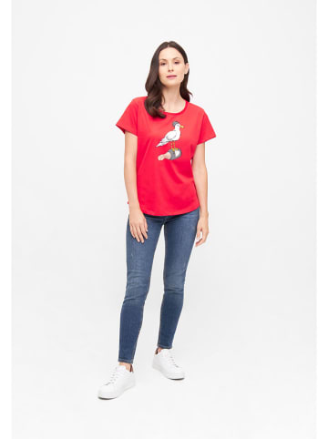 Derbe Shirt in Rot