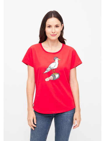Derbe Shirt in Rot