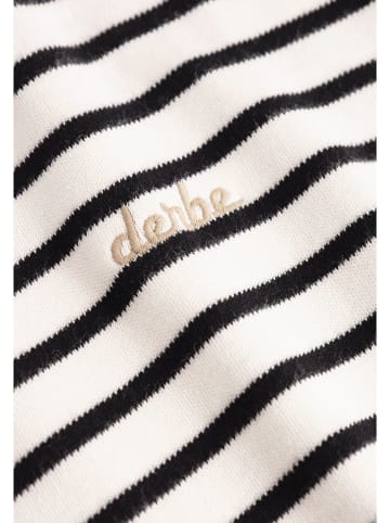 Derbe Shirt in Weiß/ Schwarz