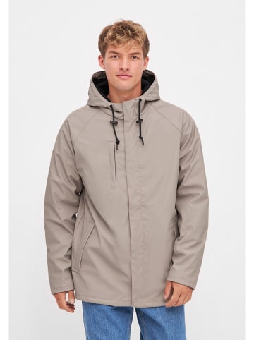 Derbe Regenjacke in Beige