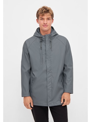 Derbe Regenjacke in Grau