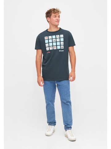 Derbe Shirt in Dunkelblau