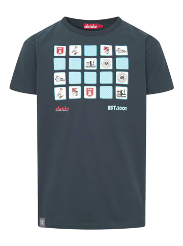 Derbe Shirt in Dunkelblau