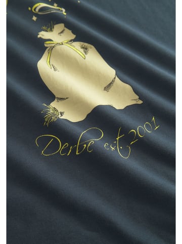 Derbe Shirt in Dunkelblau
