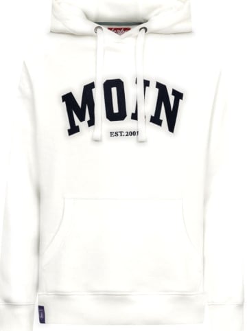 Derbe Hoodie in Weiß