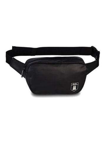 Derbe Gürteltasche in Schwarz