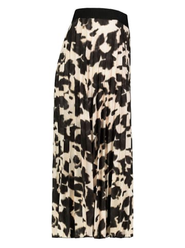Sublevel Kleid in Beige/ Schwarz