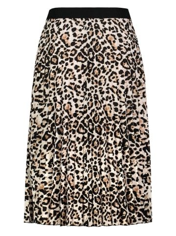 Sublevel Kleid in Creme/ Beige/ Schwarz