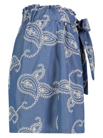 Sublevel Shorts in Blau/ Creme