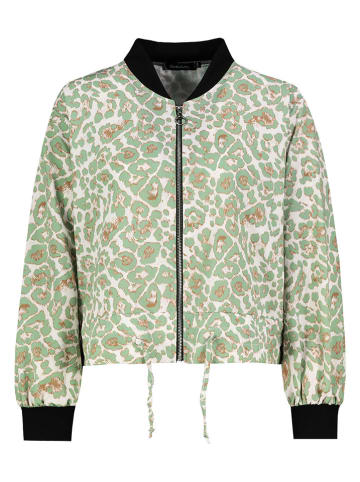Sublevel Blouson in Creme/ Hellbraun/ Grün